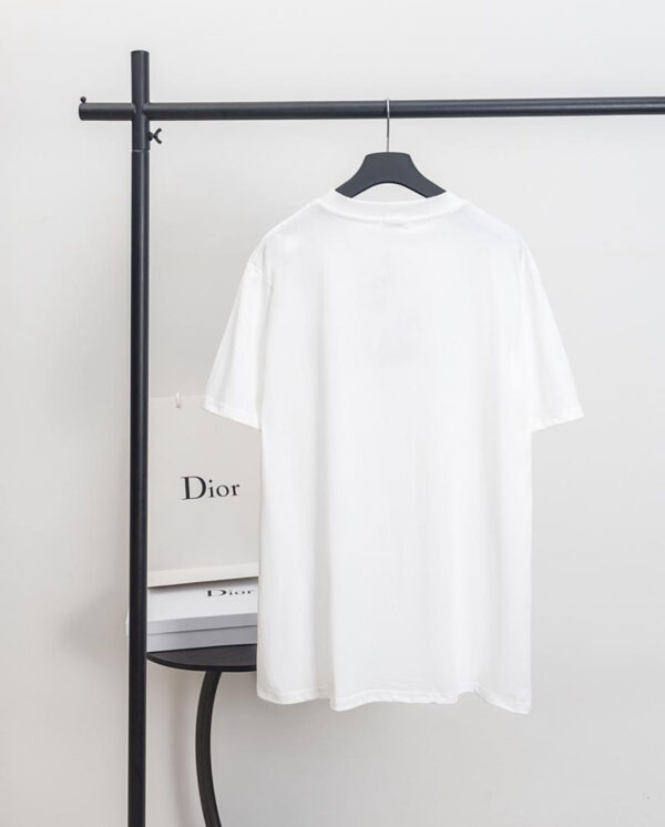 Dior Couture Logo Print T-Shirt White / Gray - Afbeelding 2