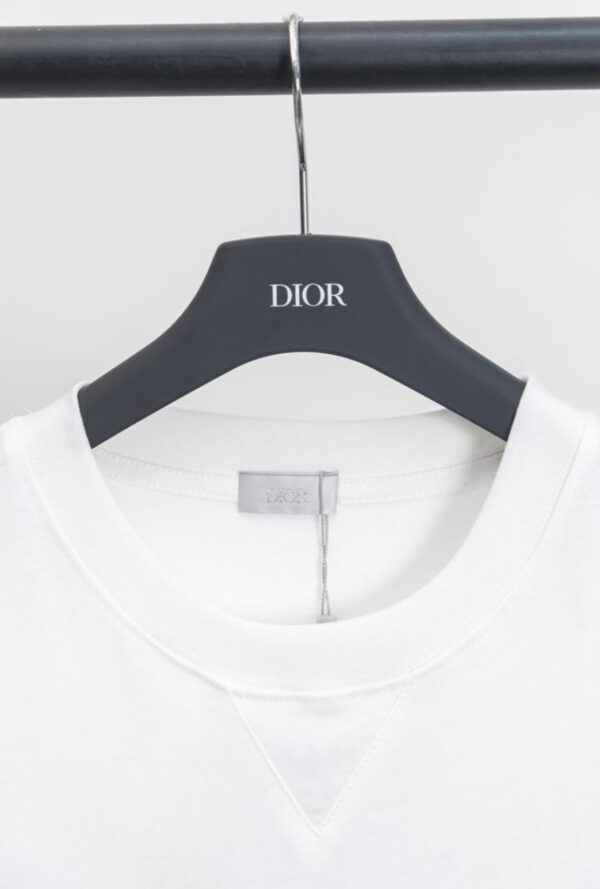 Dior Couture Logo Print T-Shirt White / Gray - Afbeelding 4