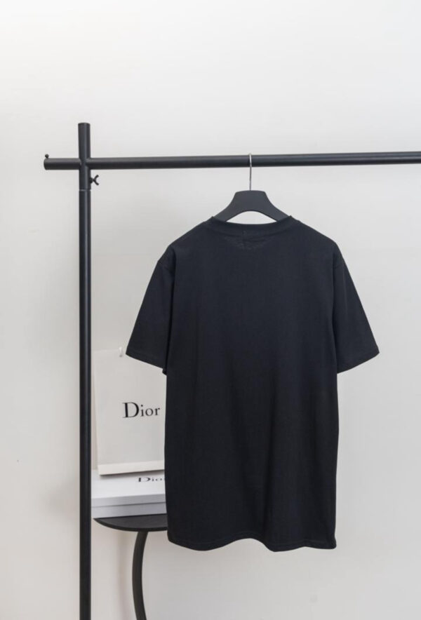 Dior 2Couture Logo Print T-Shirt Black / Gray - Afbeelding 2