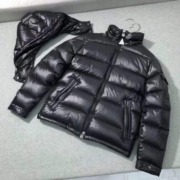 Moncler Maya Short Down Jacket Black (NFC Scan) - Afbeelding 3