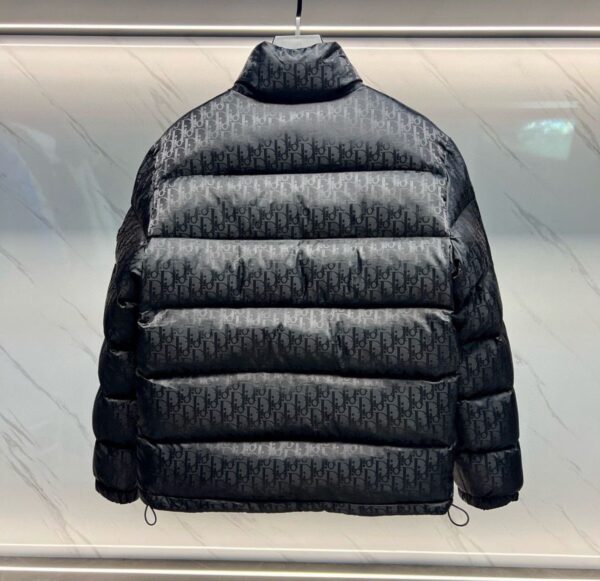 Dior Oblique Puffer Jacket Black - Afbeelding 4