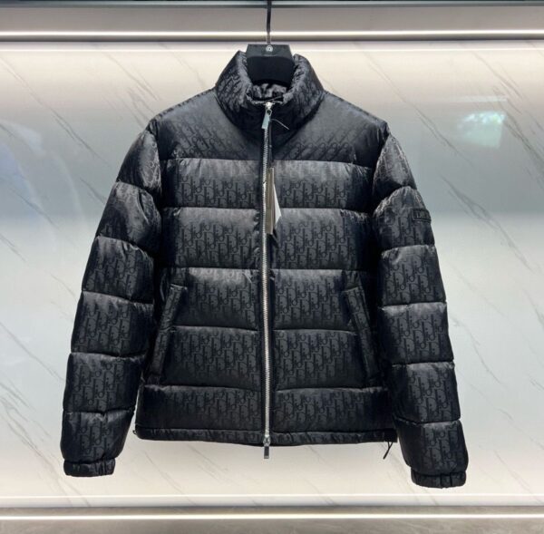 Dior Oblique Puffer Jacket Black - Afbeelding 5