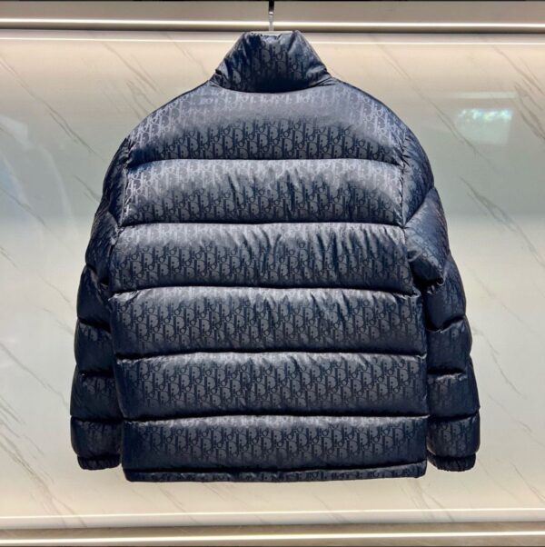 Dior Oblique Puffer Jacket Marine Blue - Afbeelding 5