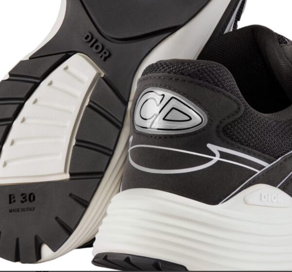 Dior B30 Mesh Sneaker Black-White - Afbeelding 4