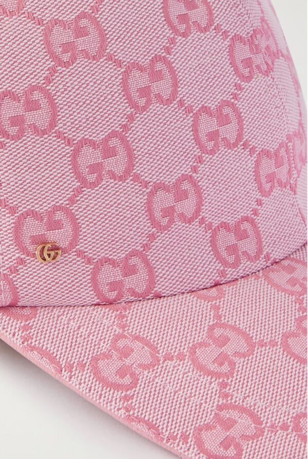 Gucci GG canvas Baseball Cap Pink - Afbeelding 4