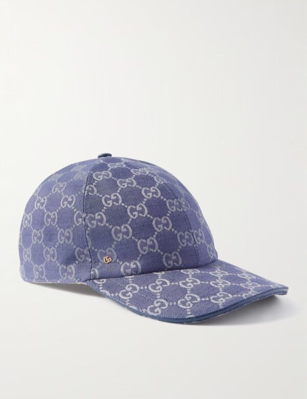 Gucci GG Canvas Baseball Cap Indigo blue
