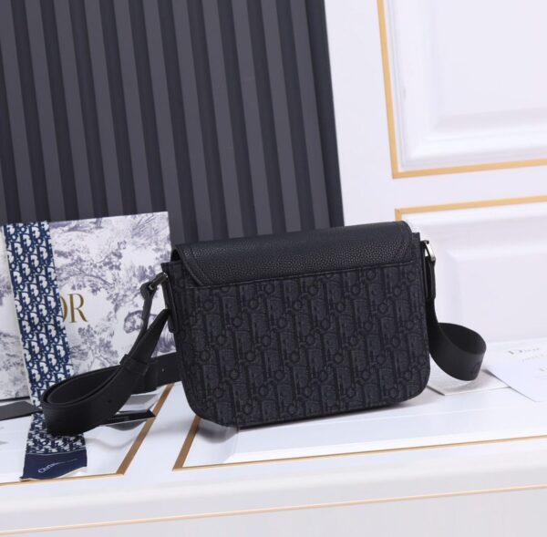 Dior Saddle Messenger Bag Black - Afbeelding 3