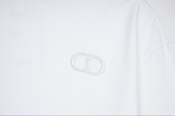 Dior CD Icon Logo T-Shirt White - Afbeelding 4