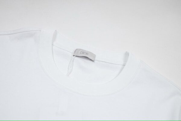 Dior CD Icon Logo T-Shirt White - Afbeelding 6