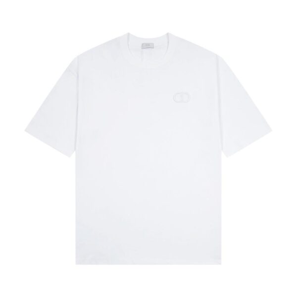 Dior CD Icon Logo T-Shirt White