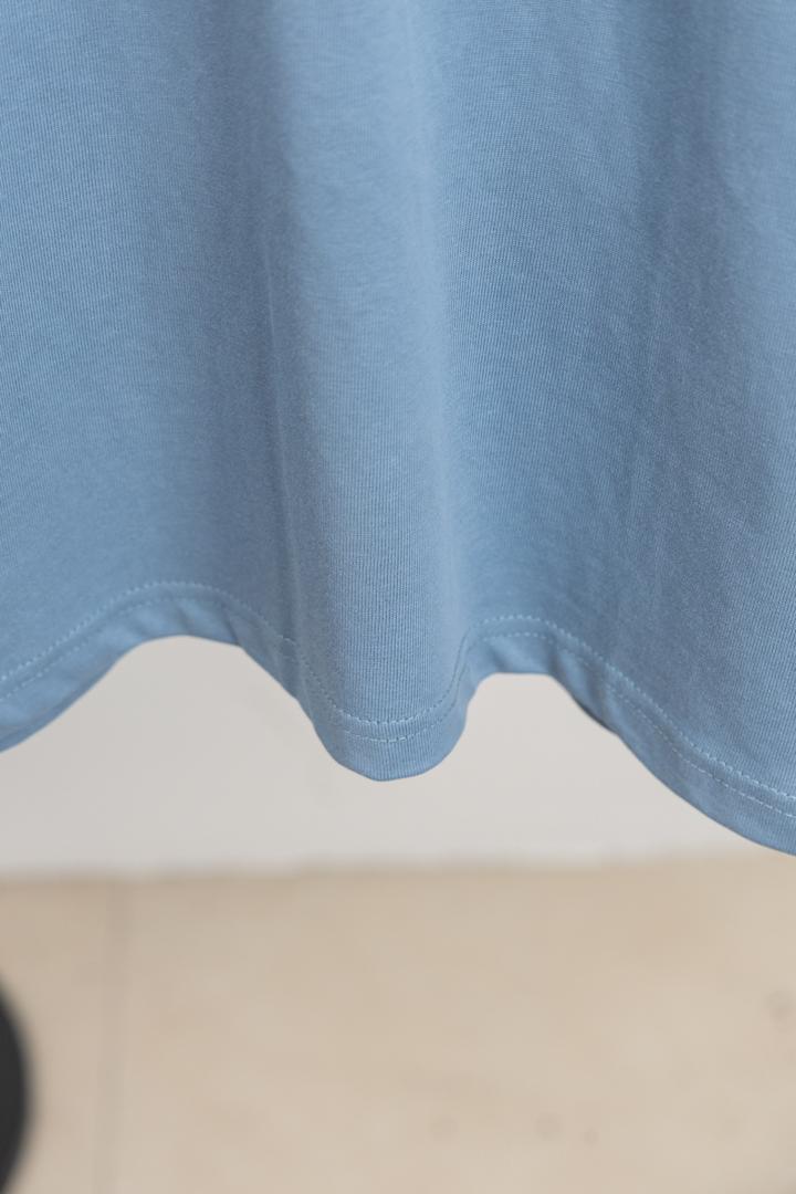 Dior Couture Logo Print T-Shirt Baby / Blue  - Afbeelding 7